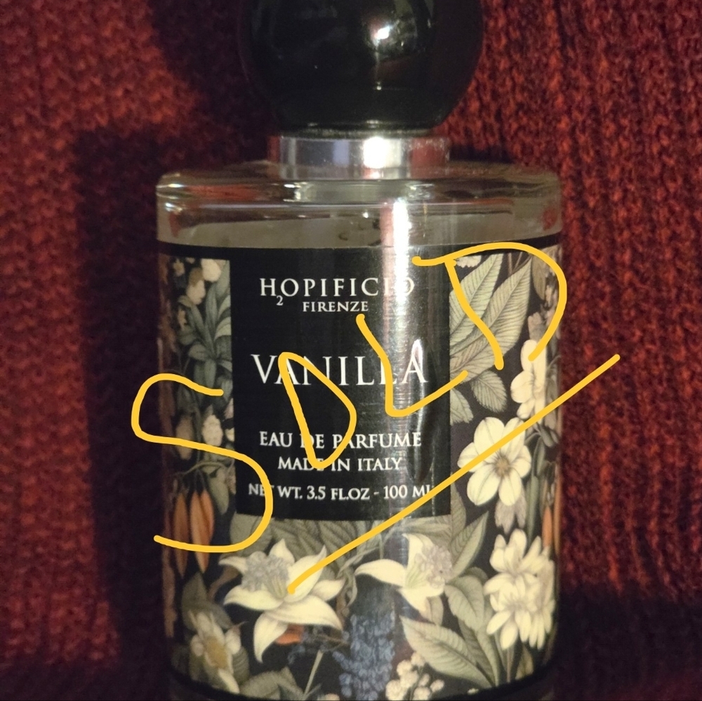 SOLD- Vanilla Eau de Parfum